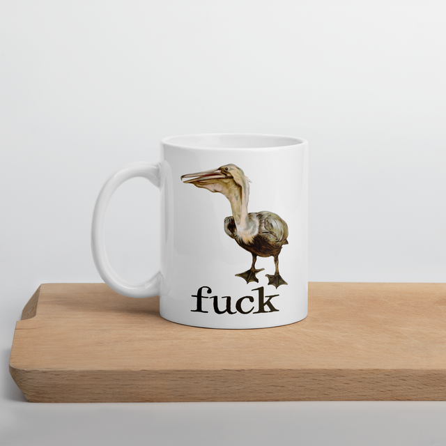 Fuck Pelican Mug