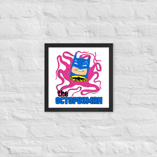 The Octopusman Framed Print