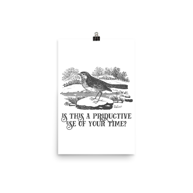 Is This A Productive Use Of Your Time? Poster