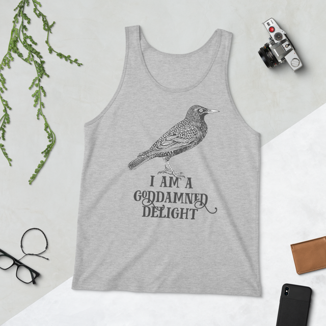 I Am A Goddamned Delight Tank Top
